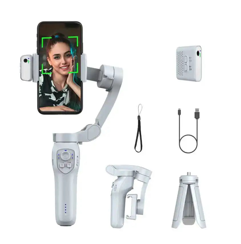 L7Cpro Plus Gimbal Stabilizer – AI Ansiktsigenkänning & Fjärrkontroll