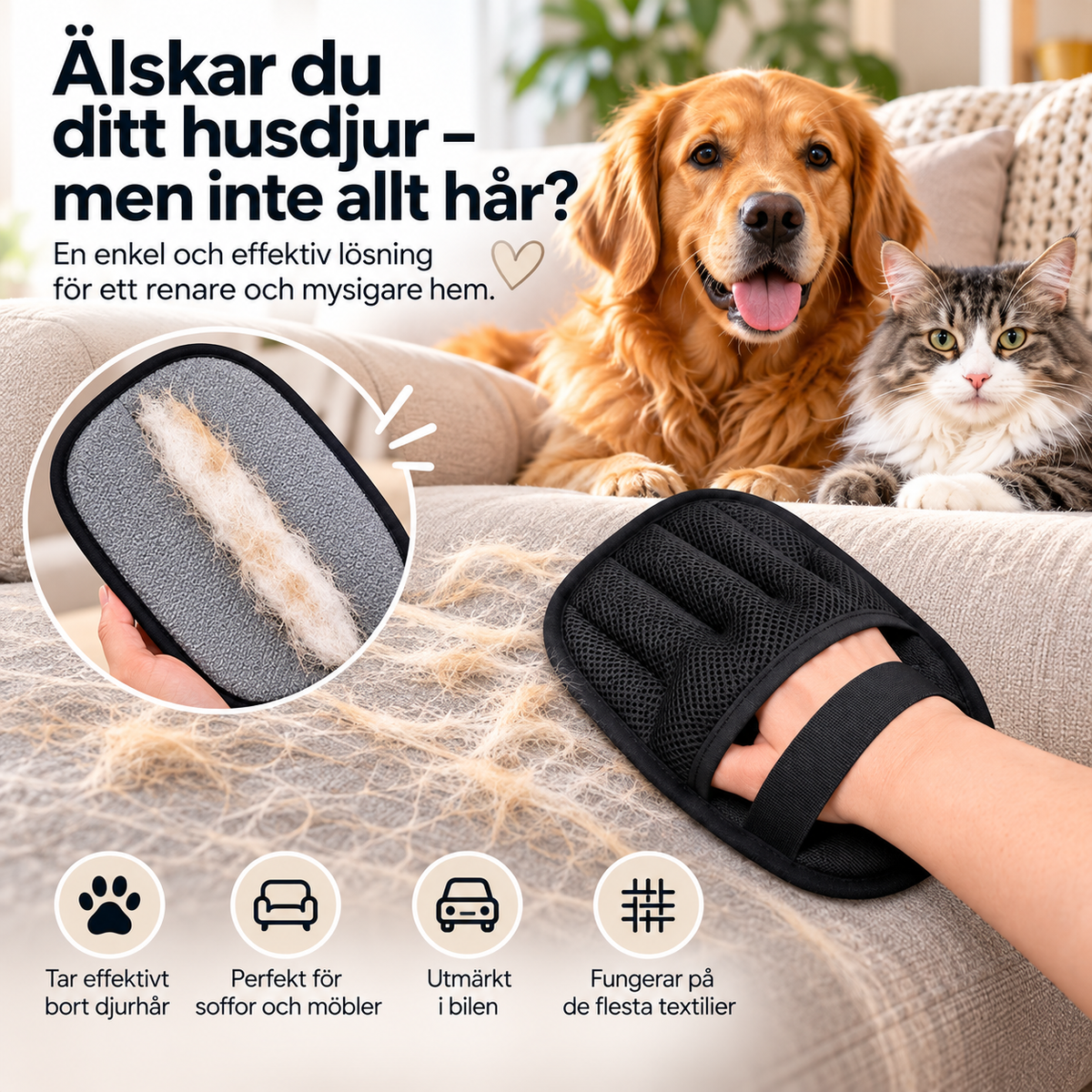 UrbanPet™ Pälsfritt i ett svep