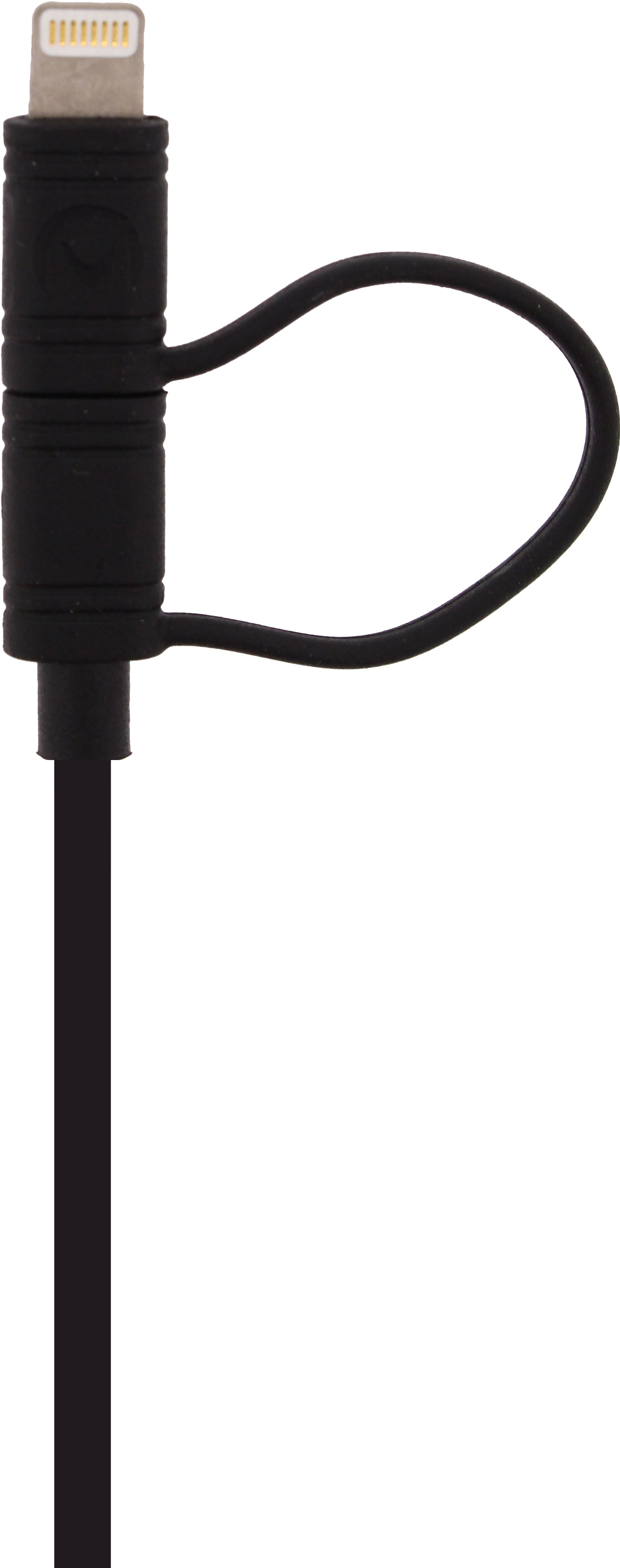 Mobilize 2In1 Cable Usb To Apple Mfi Lightning Or Micro Usb 1.5M. Black