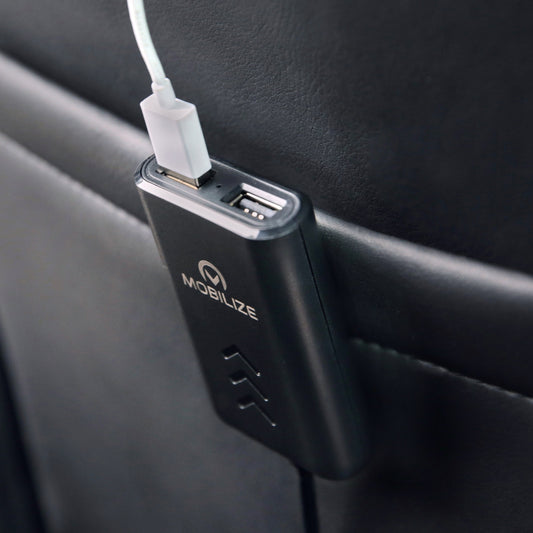 Mobilize Car Charger 3X Usb Front And Back Seat 42W Black