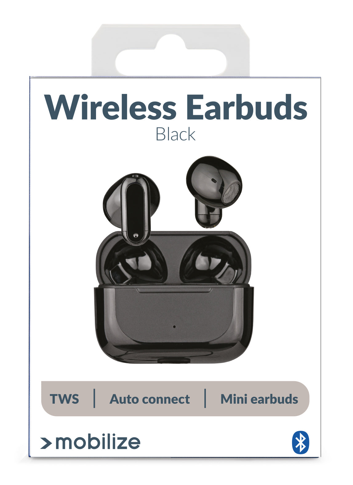 Mobilize Bluetooth Tws Earbuds Mini Black