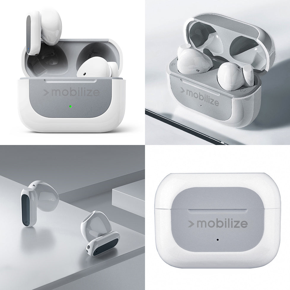 Mobilize Bluetooth Tws Earbuds Mini White