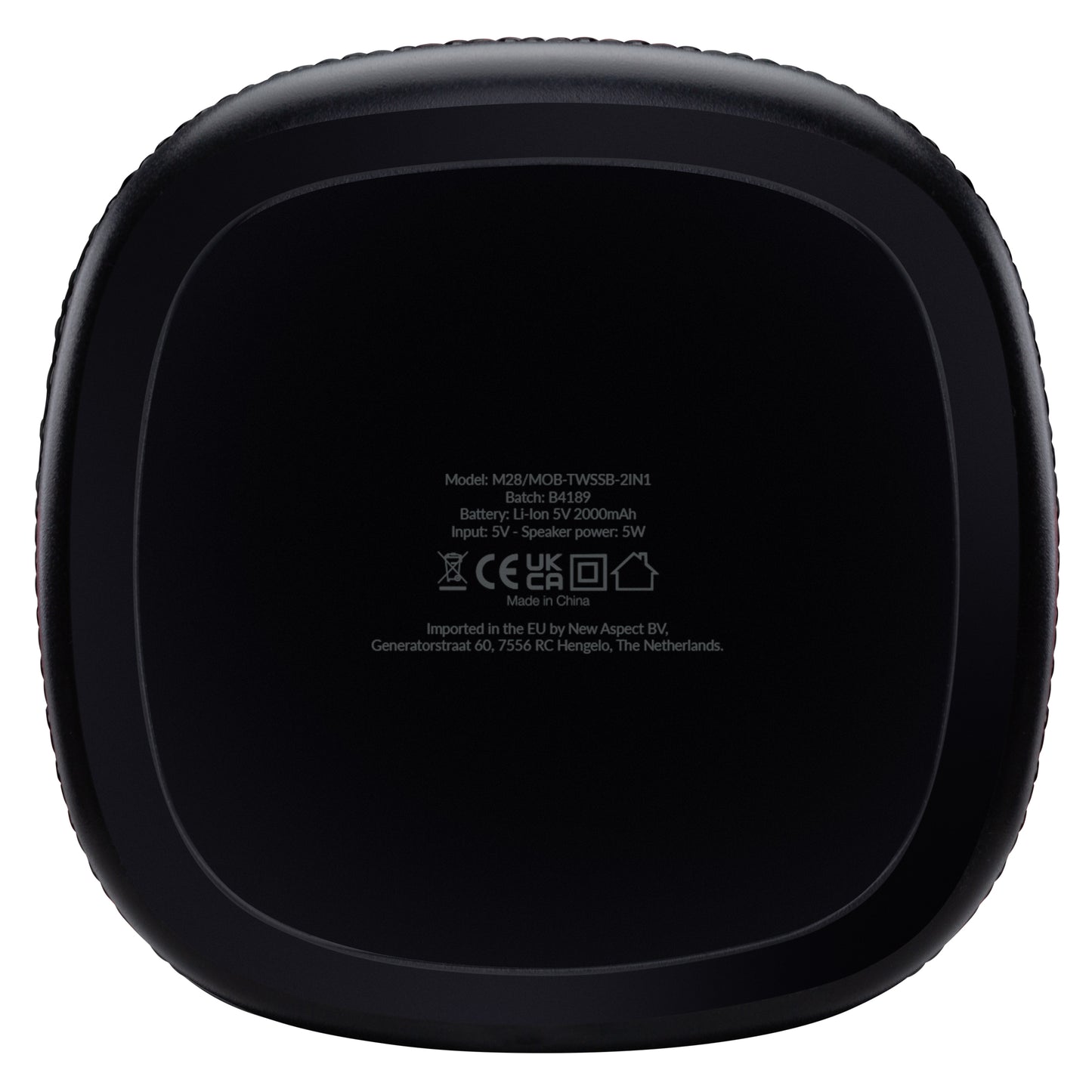 Mobilize 2In1 Bluetooth Speaker Tws Black