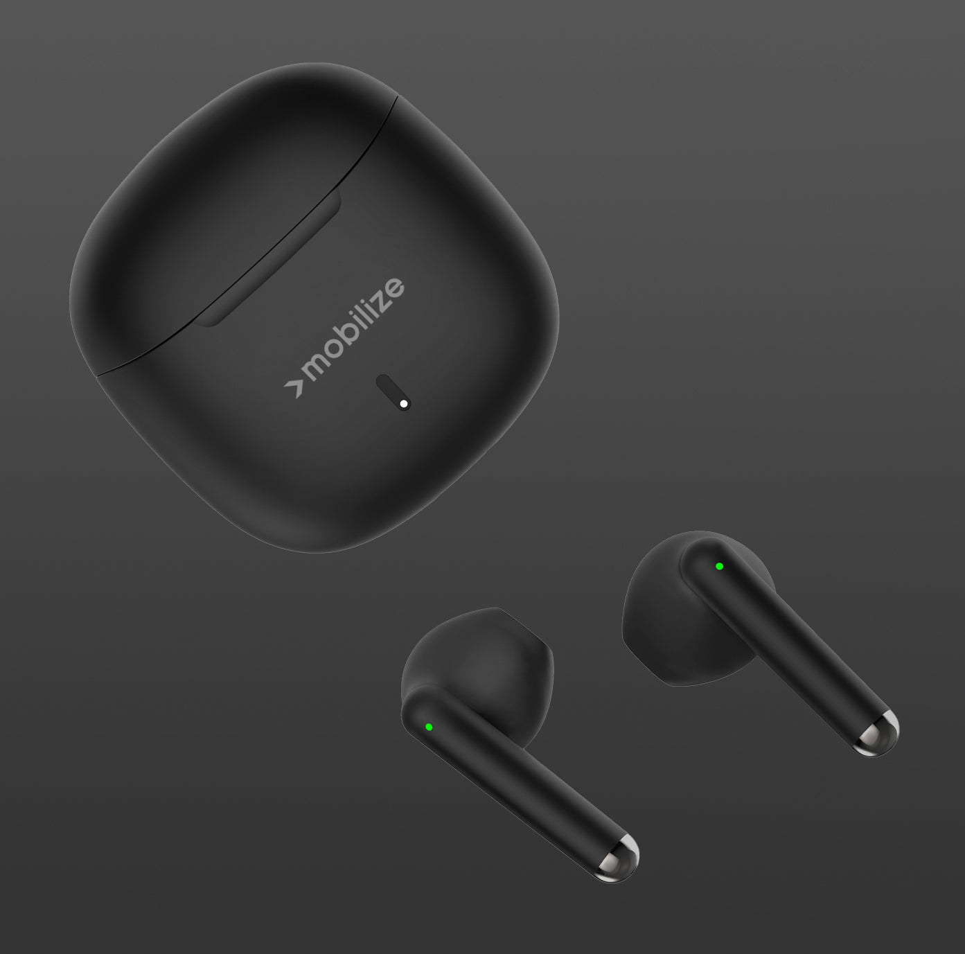 Mobilize Tws Earbuds Black