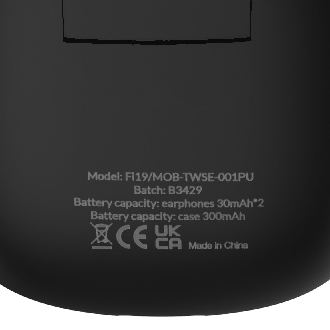 Mobilize Tws Earbuds Black