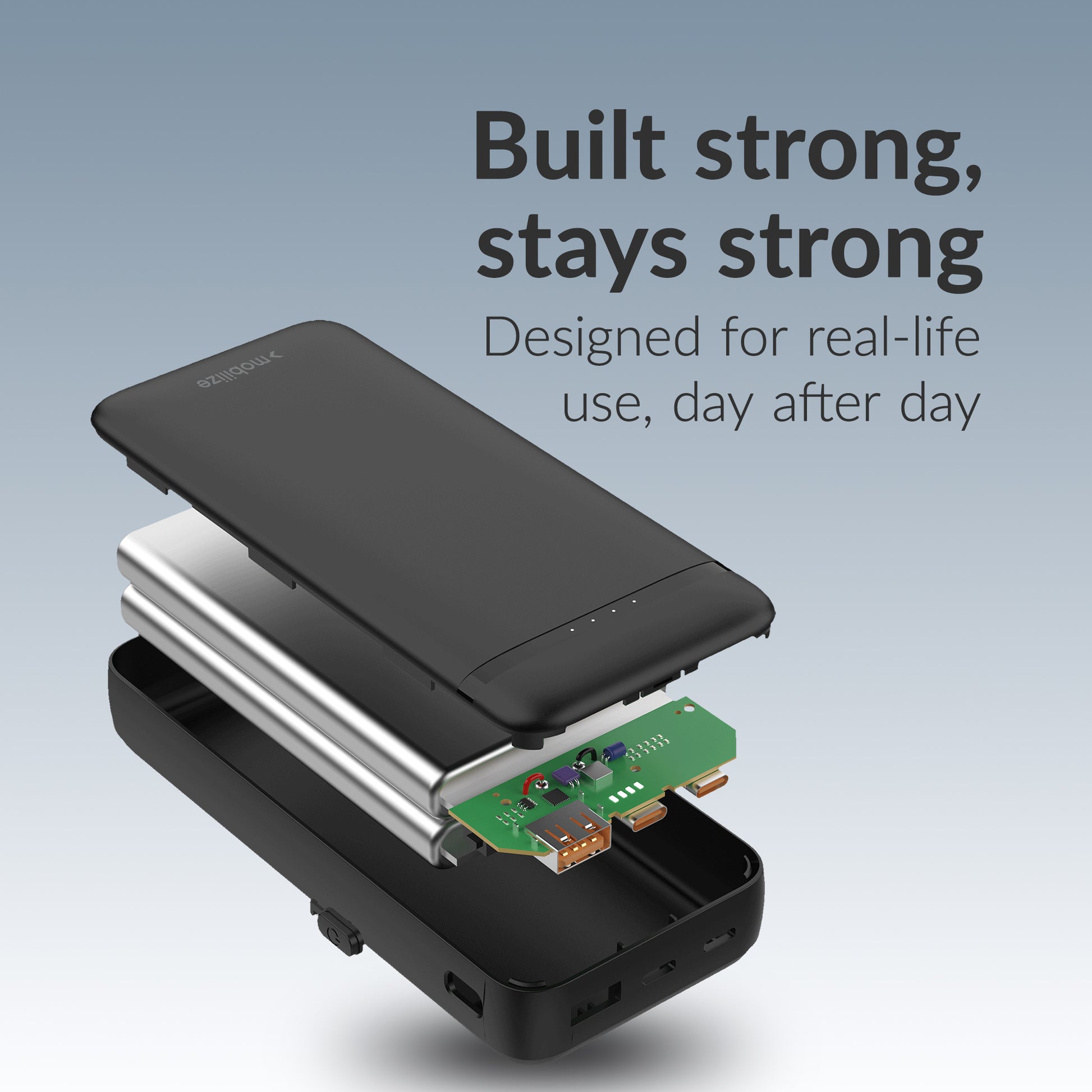 Mobilize Power Bank 20000Mah Pd 20W Black