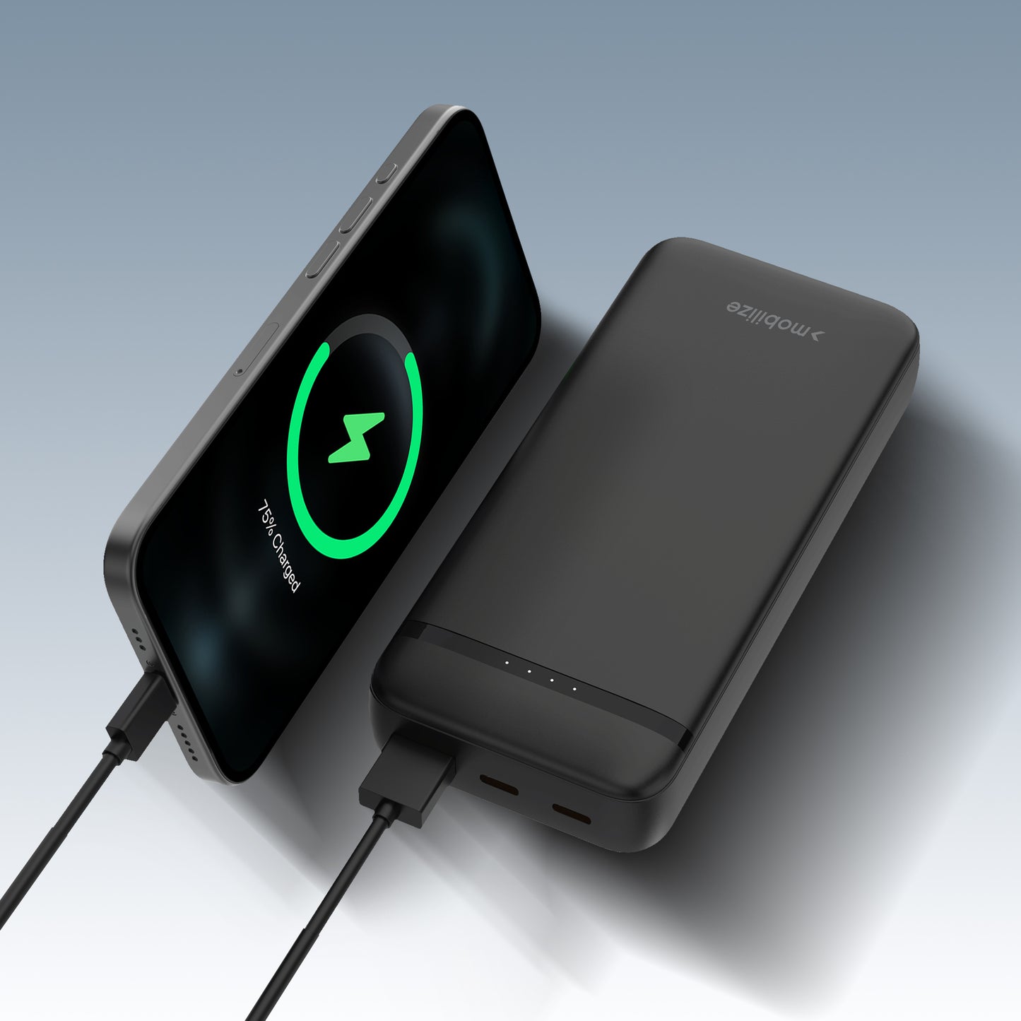 Mobilize Power Bank 20000Mah Pd 20W Black