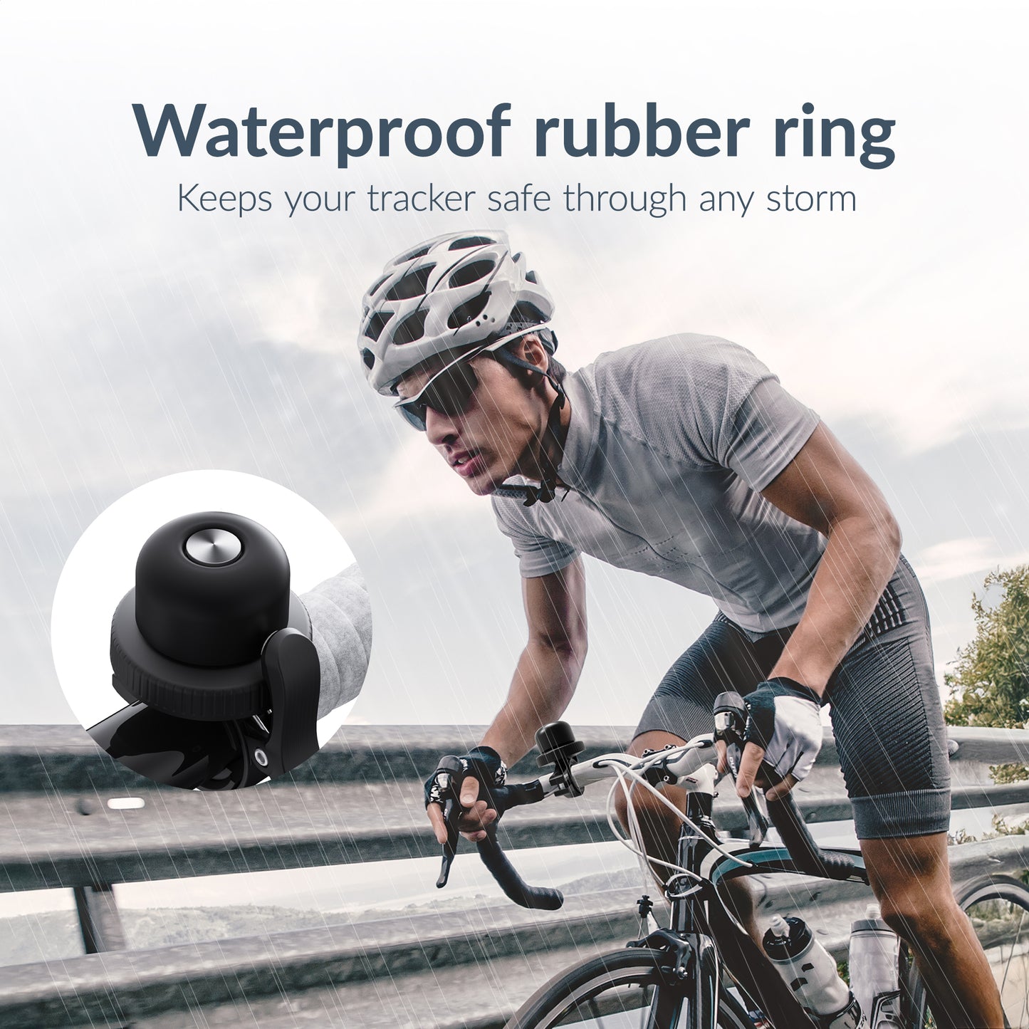 Beeep Betag Android Tracker Black & Bicycle Bell