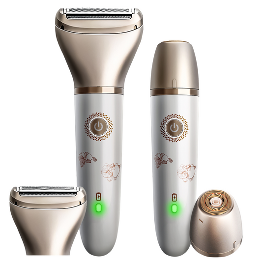 Sansbeaute® 2 In 1 Ladyshave + 2 Extra Scheerkoppen