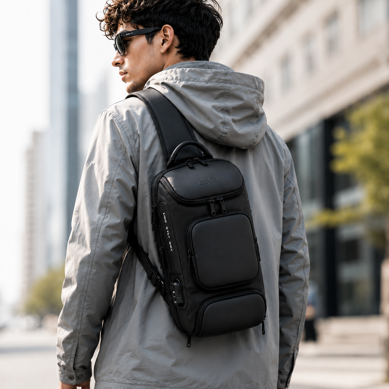 UrbanSwede™ Axel- & Bröstväska Crossbody – Vattentät och Anti-Stöld (Kopia)