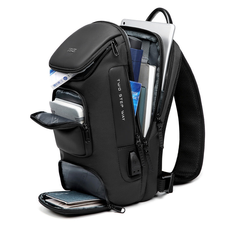 Axel- & Bröstväska Crossbody – Vattentät och Anti-Stöld