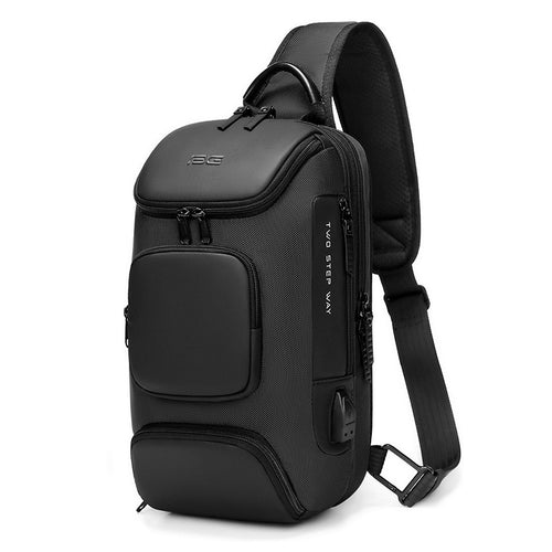 UrbanSwede™ Axel- & Bröstväska Crossbody – Vattentät och Anti-Stöld