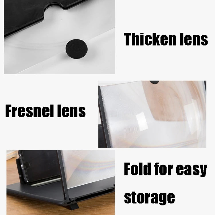 14" HD Skärmförstorare för Smartphone med 3D-effekt