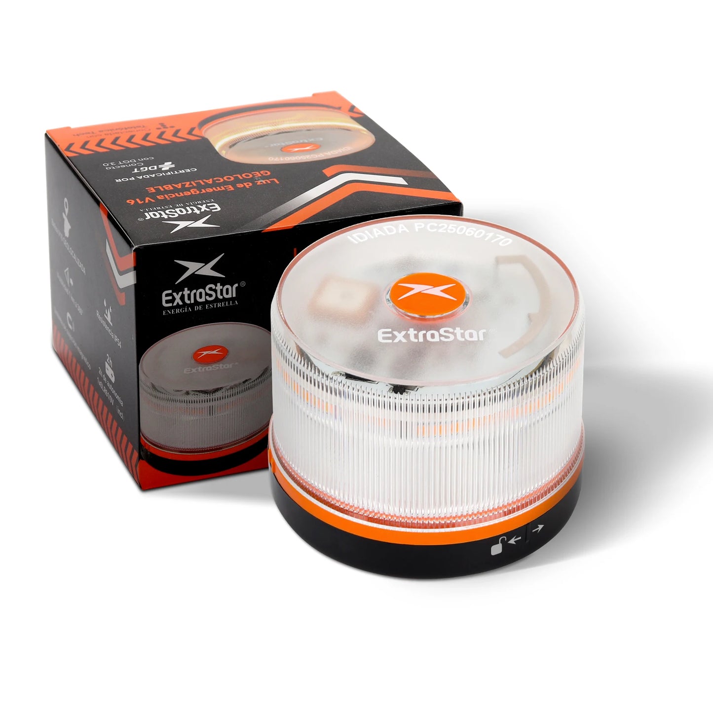 V16 Nödljus LED – DGT-godkänt varningsljus för bil