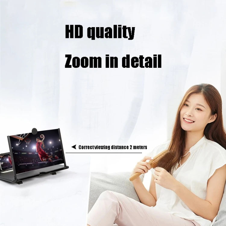 14" HD Skärmförstorare för Smartphone med 3D-effekt
