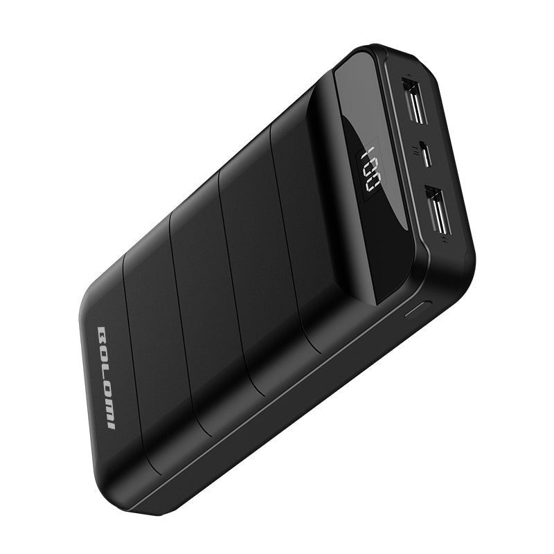 BOLOMI 50000mAh Power Bank – Snabbladdning, Hög Kapacitet & Portabel
