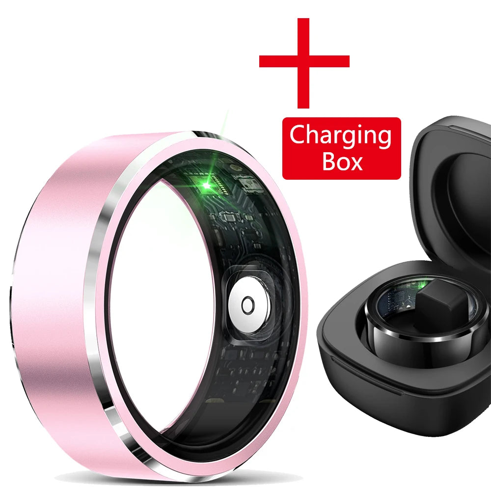 Smart Ring – Intelligent Fitness- och Hälsoring för Män och Kvinnor, Hjärt,- Sömnövervakning och Sporttracking